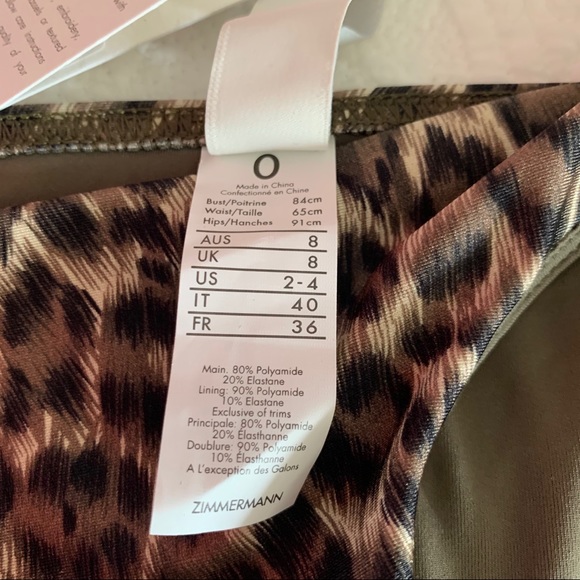 ZIMMERMANN  SURAYA FRILL TIE FRONT BIKINI - Picture 7 of 10